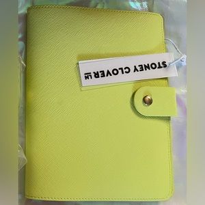 BNWT Stoney Clover Notebook “Lime”